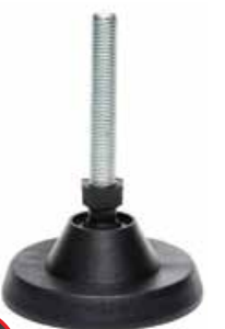 PASLANMAZ PLASTİK MAKİNA AYAĞI OYNAR BAŞ KOMPLE METAL SAPLAMA (PMAKMP)